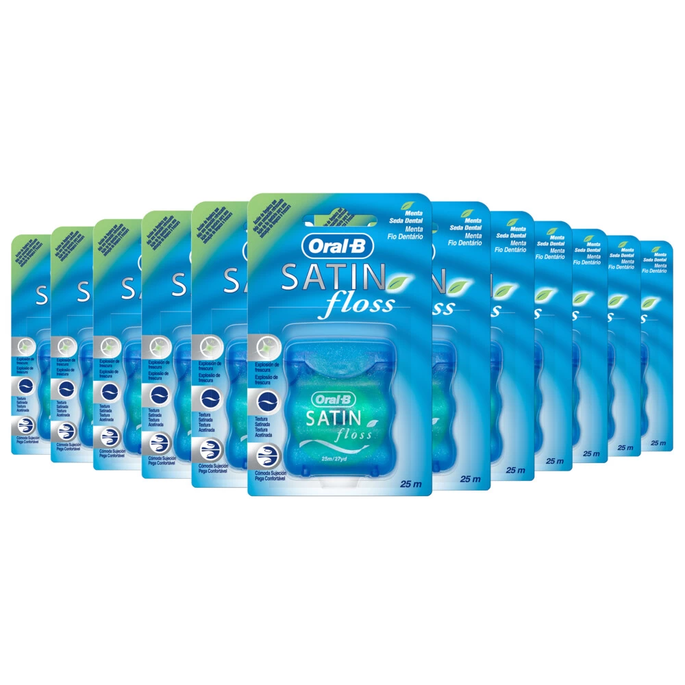 Oral B 12x Oral-B Floss Satin