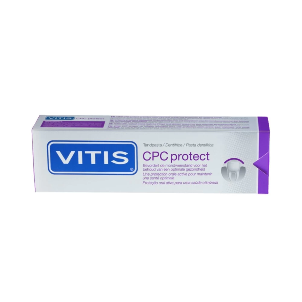 3x Vitis CPC Protect Tandpasta - Afbeelding 2