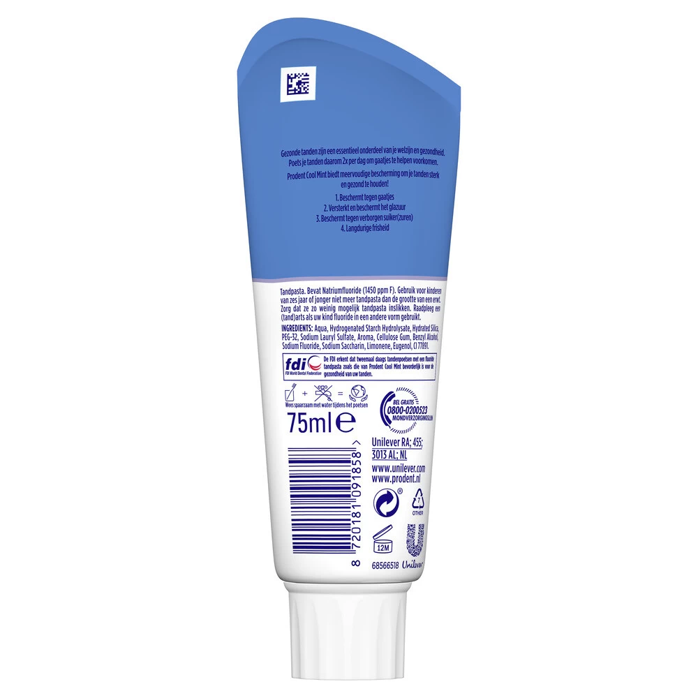 12x Prodent Tandpasta Coolmint - Afbeelding 2