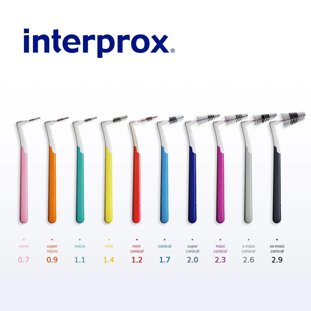 3x Interprox Plus X Maxi 4.5-9 Mm Grijs - Afbeelding 3